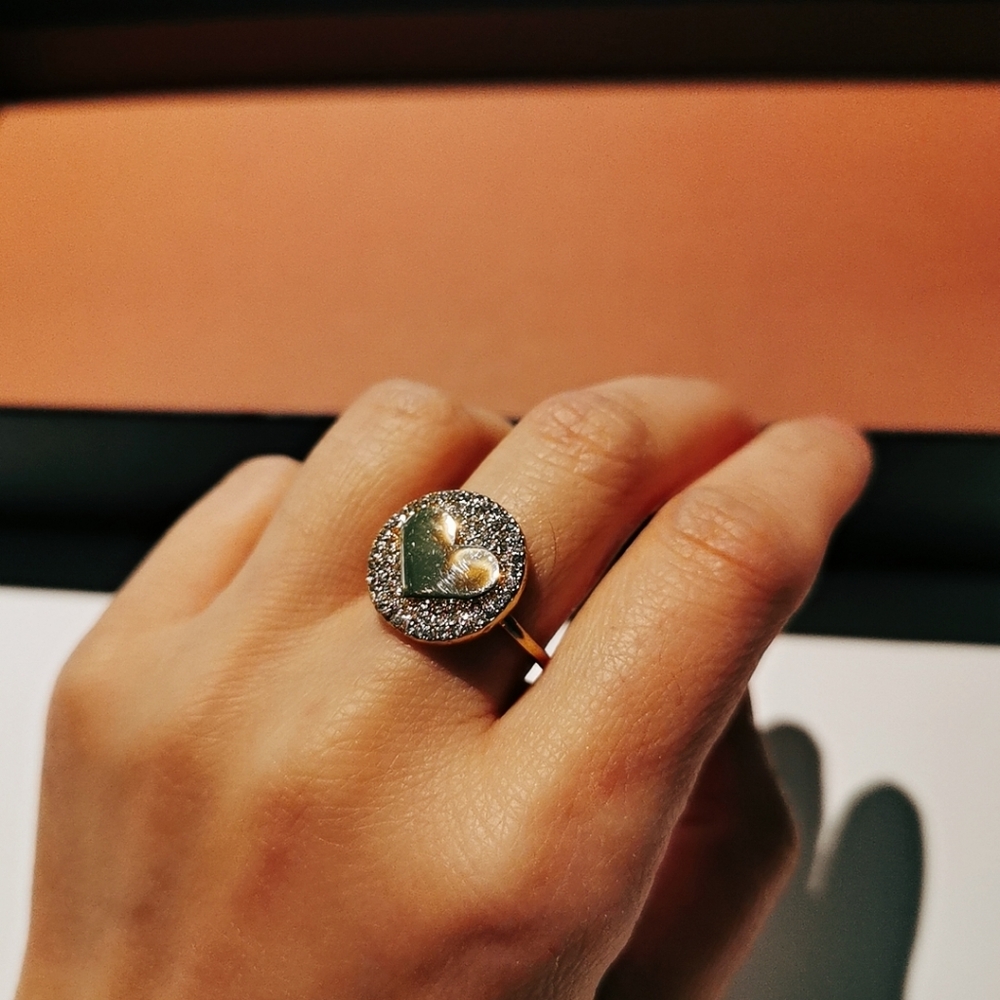 BaubleBar Heart Ring
